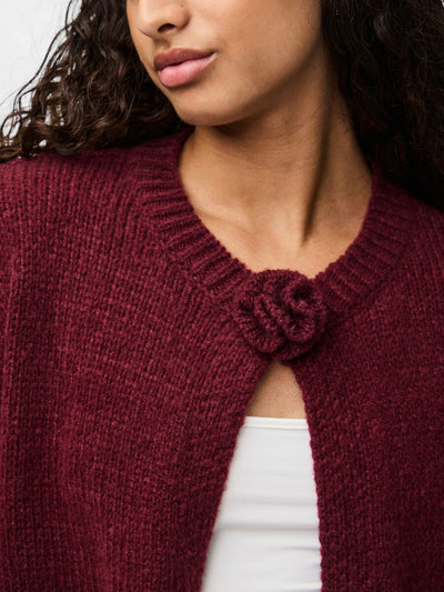 PcJelena Cardigan Tawny Port