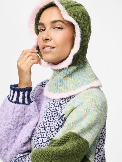 PcRemix Knit Purple/Green