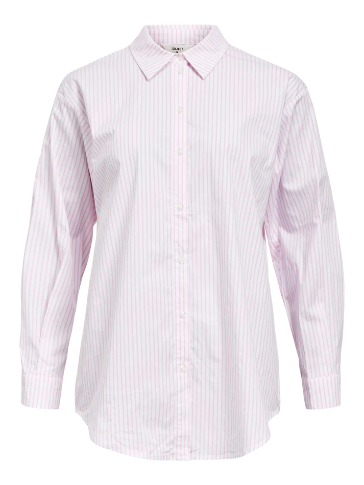 ObjTutta Shirt White Pink