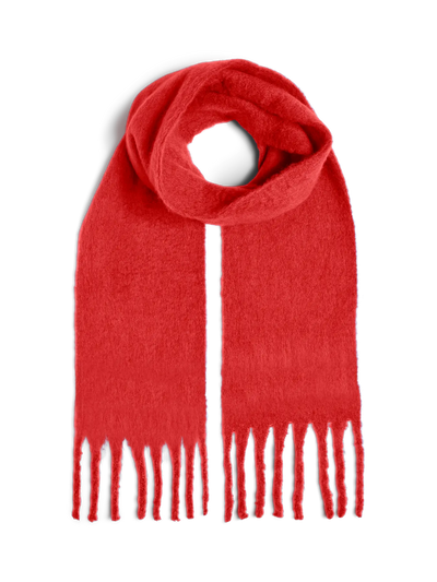 PcBea Narrow Long Scarf Goji Berry