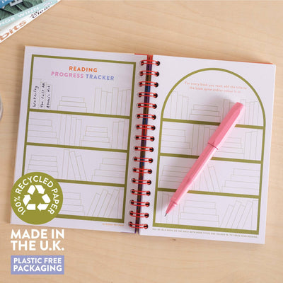 Reading Journal A5 | Book Vibe | Hardcover