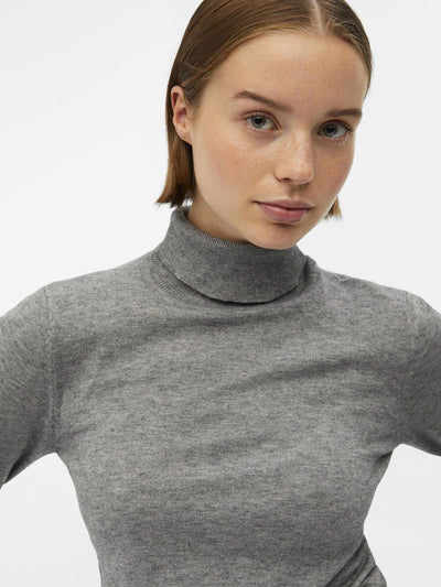 ObjThess Rollneck Knit Grey