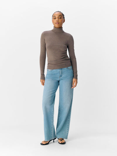 ObjThess Rollneck Knit Morel