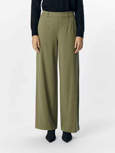 ObjLisa Wide Trousers Capulet Olive