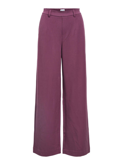 ObjLisa Trousers Mauve Wine