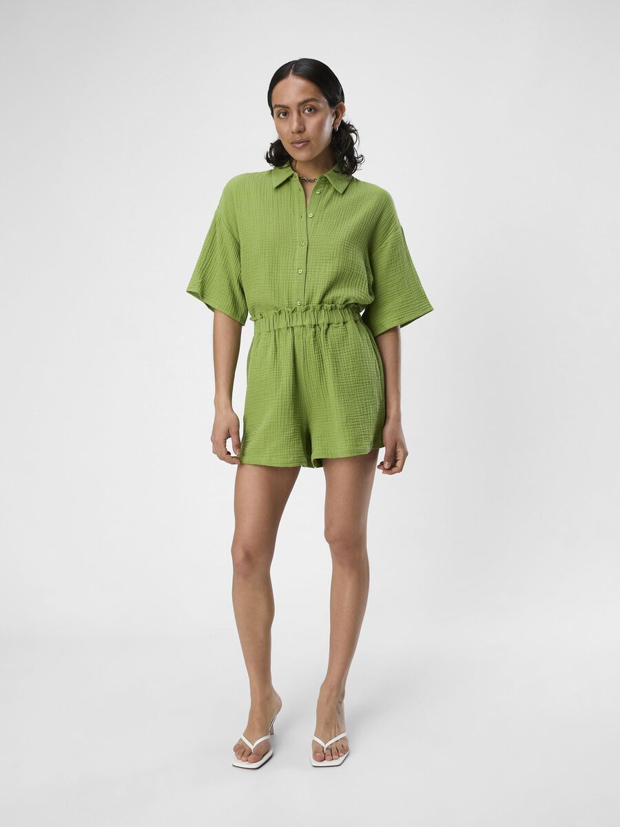 Green Cheesecloth Co-Ord