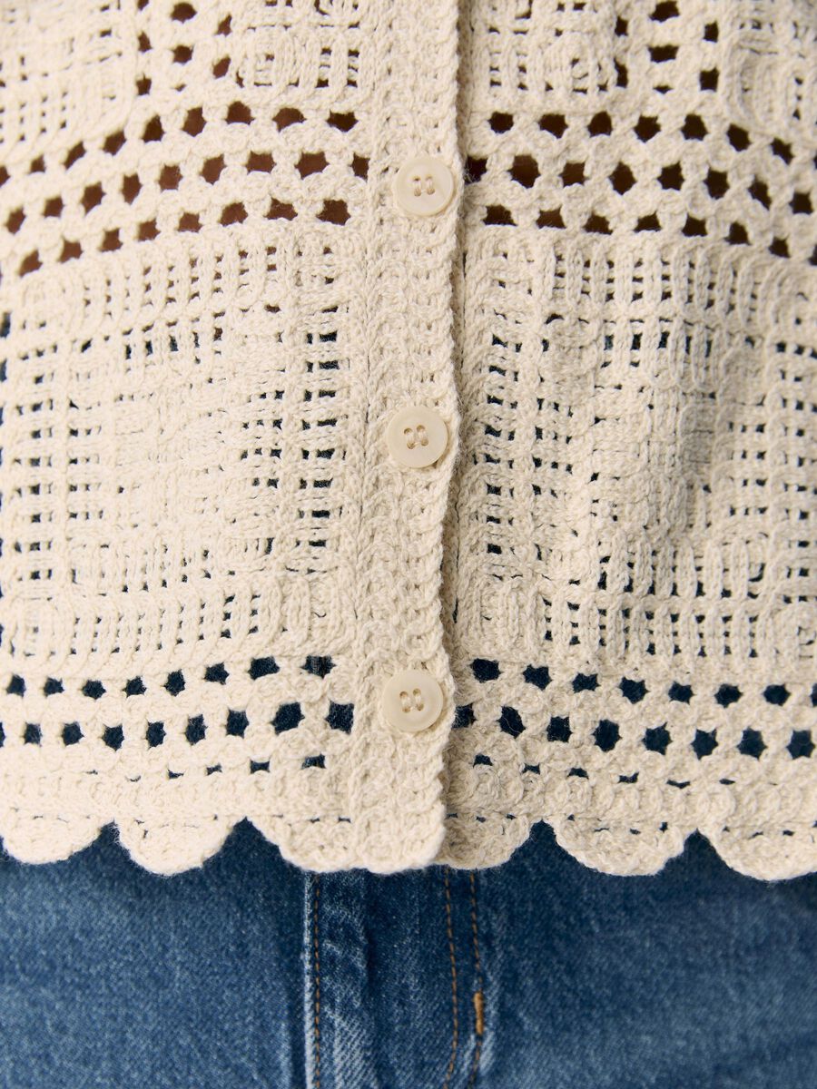 ObjOrella Cardigan Sandshell