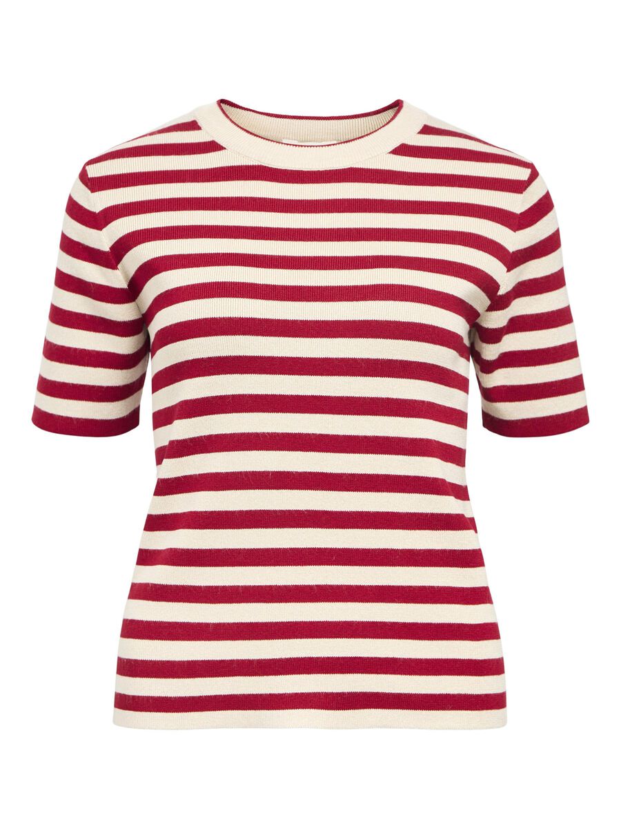 ObjEster SS Knit Sandshell/ Karanda