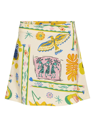 ObjMartha HW Short Skirt Multi