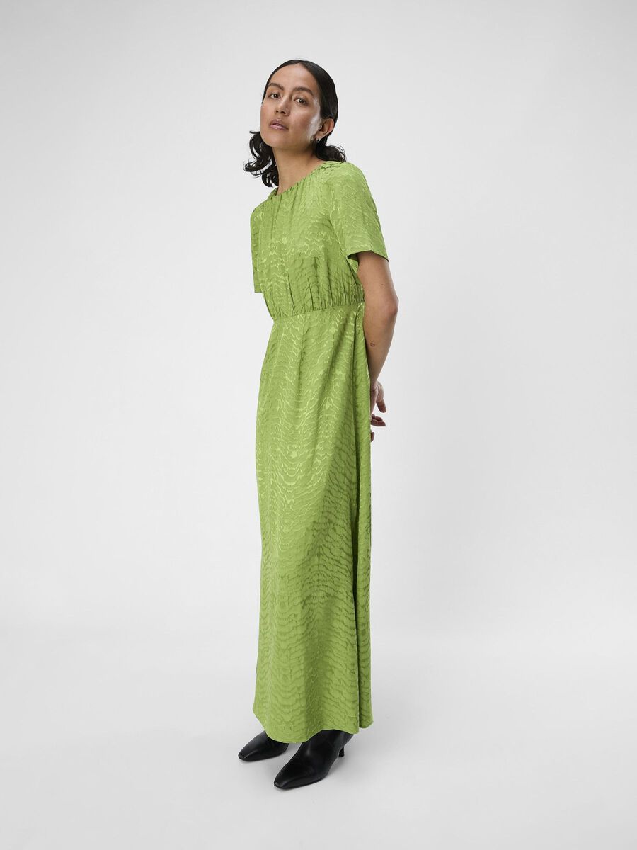 Ladies Green Maxi Dress