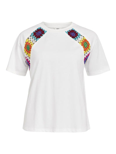 Colourful Crochet T-Shirt