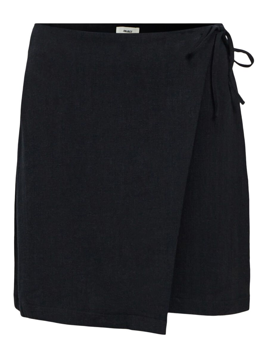 ObjSanne Wrap Skirt Black
