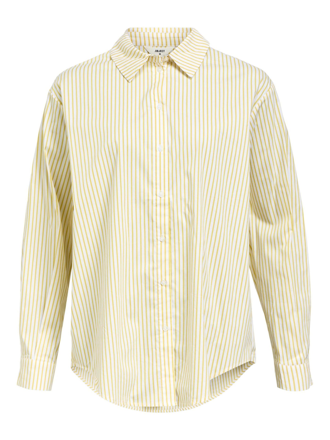 ObjTutta Shirt Yellow Stripes