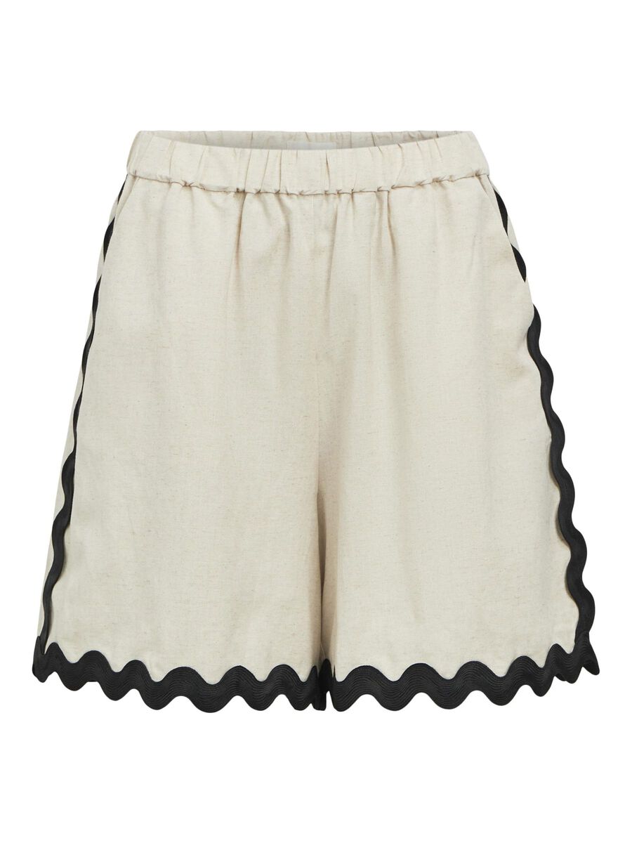 ObjMussi Linen Shorts