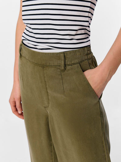 ObjFrame Lisa Wide Trousers Capulet Olive