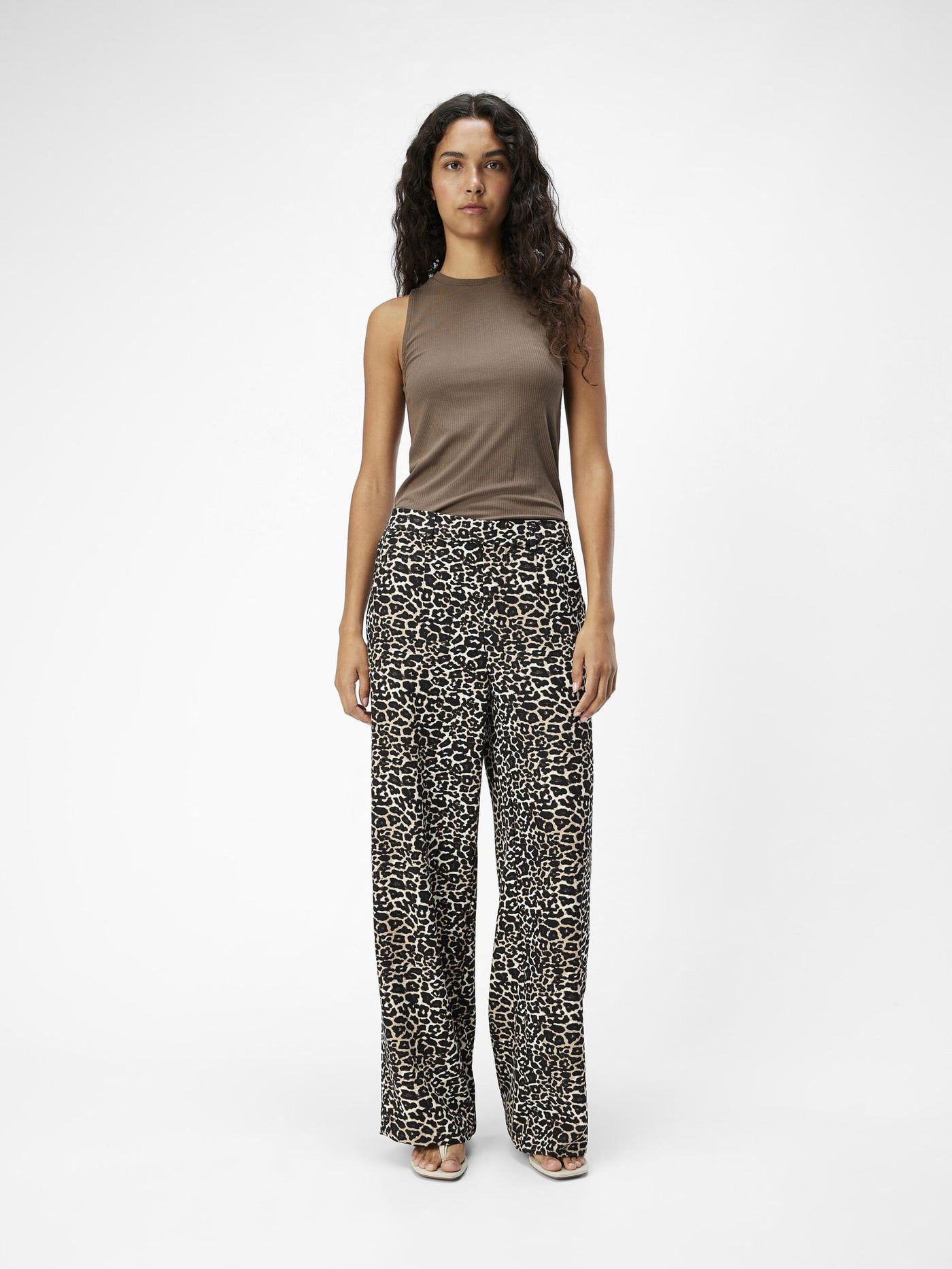 ObjAlba Lisa Wide Trousers Leo