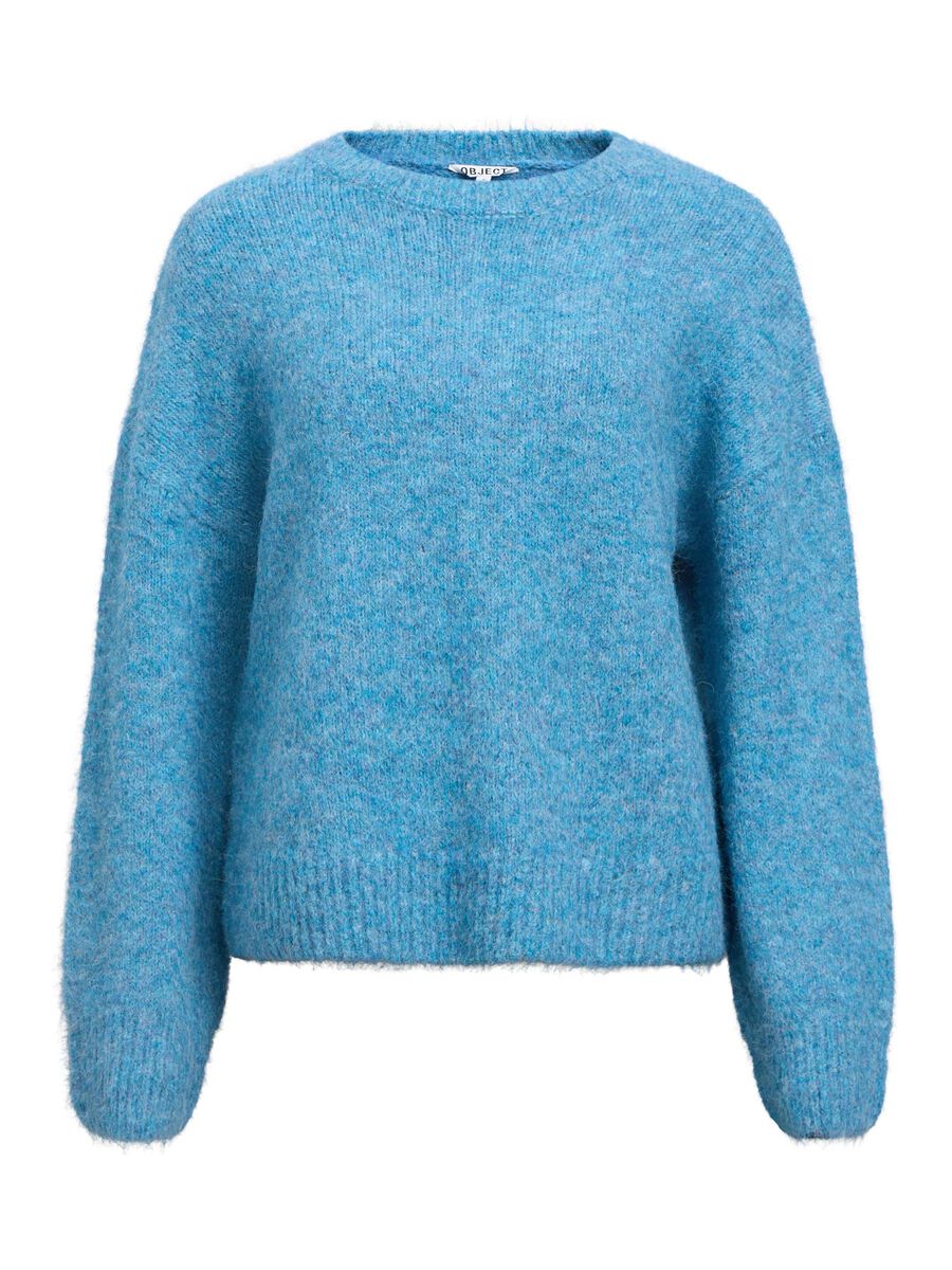 ObjSaggia LS Knit Legion Blue