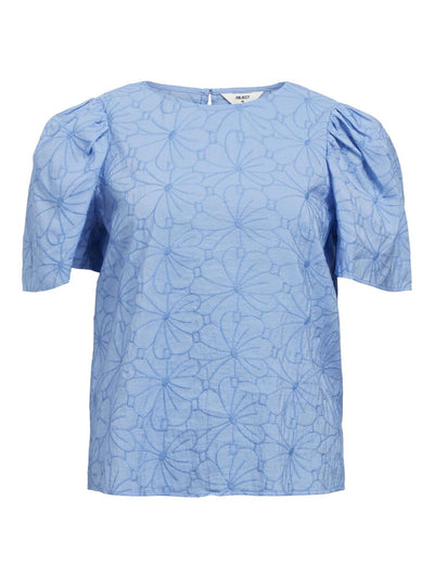 ObjIlly Top Cornflower Blue