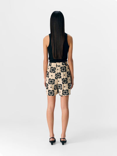 ObjElla Shorts Sandshell/Black