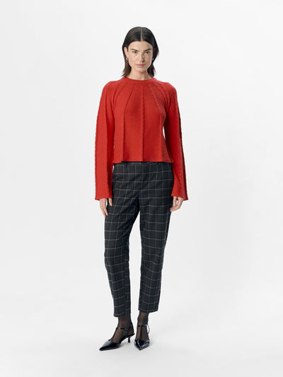 ObjSadie Knit Flame Scarlet