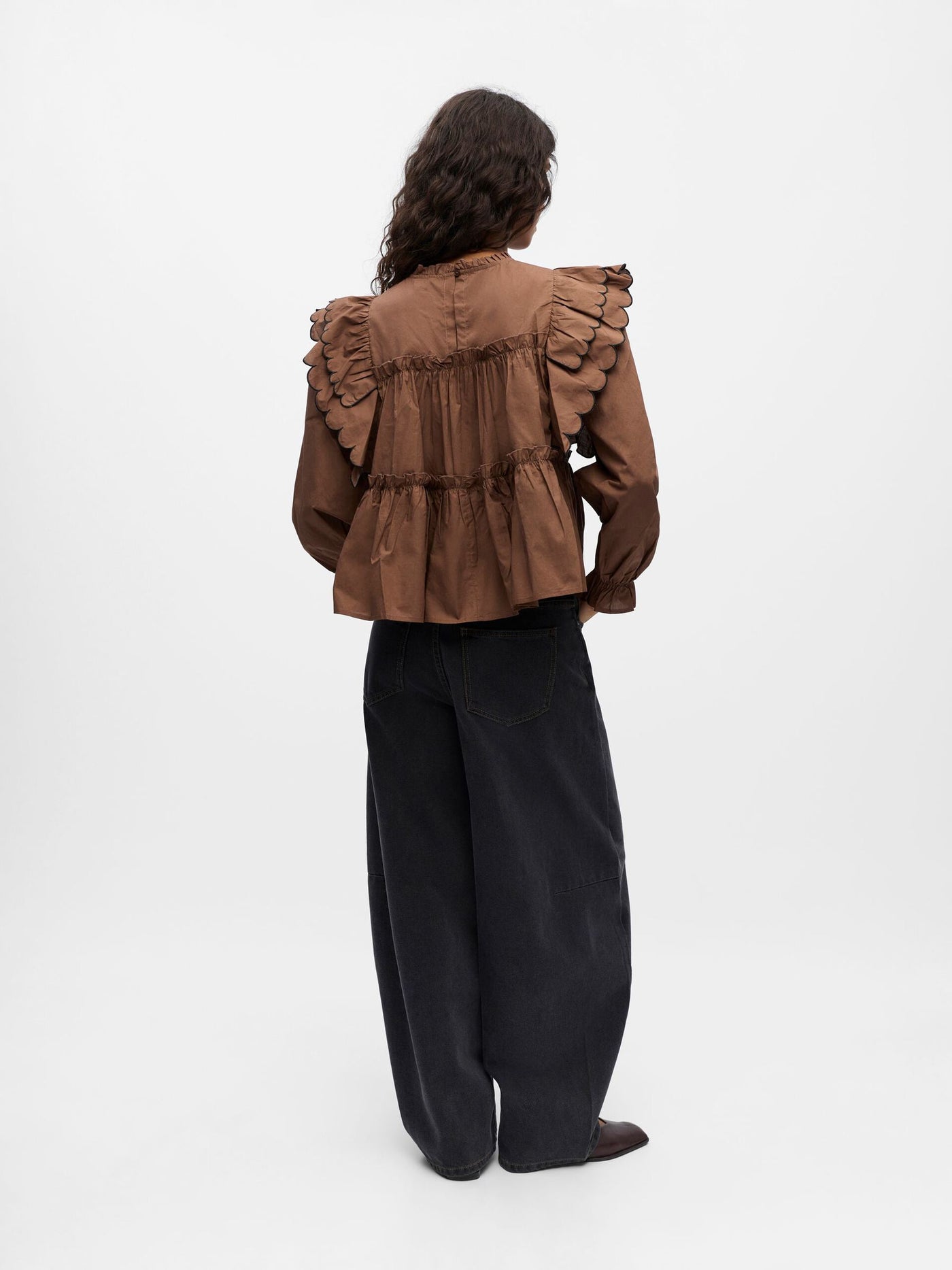 ObjHope LS Top Cocoa Brown