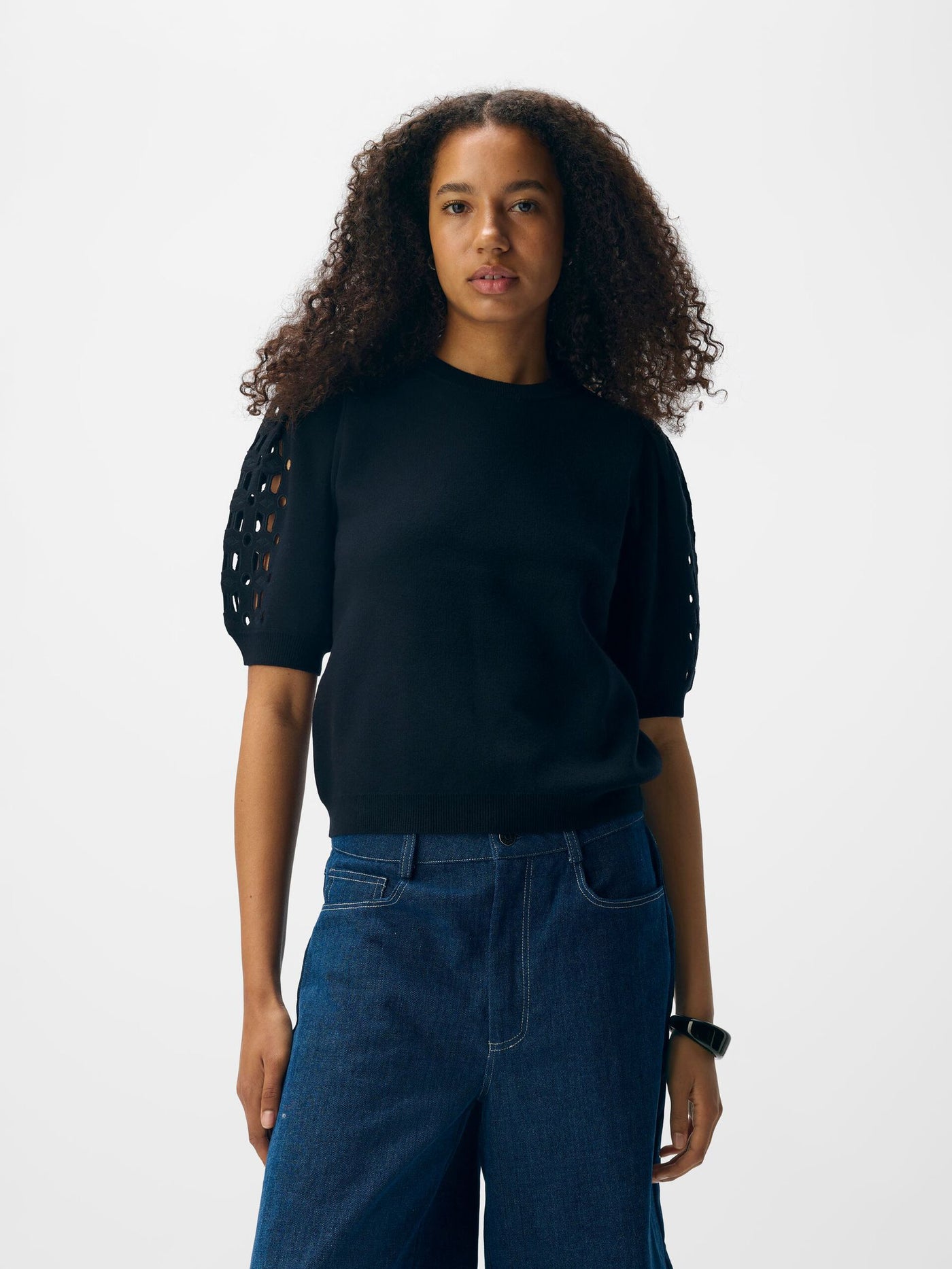 ObjYuki SS Knit Black