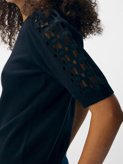 ObjYuki SS Knit Black