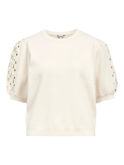 ObjYuki SS Knit White Sand