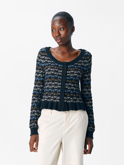 ObjTasha Cardigan Black
