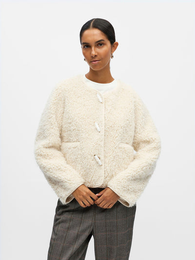 ObjIduna Jacket White Sand