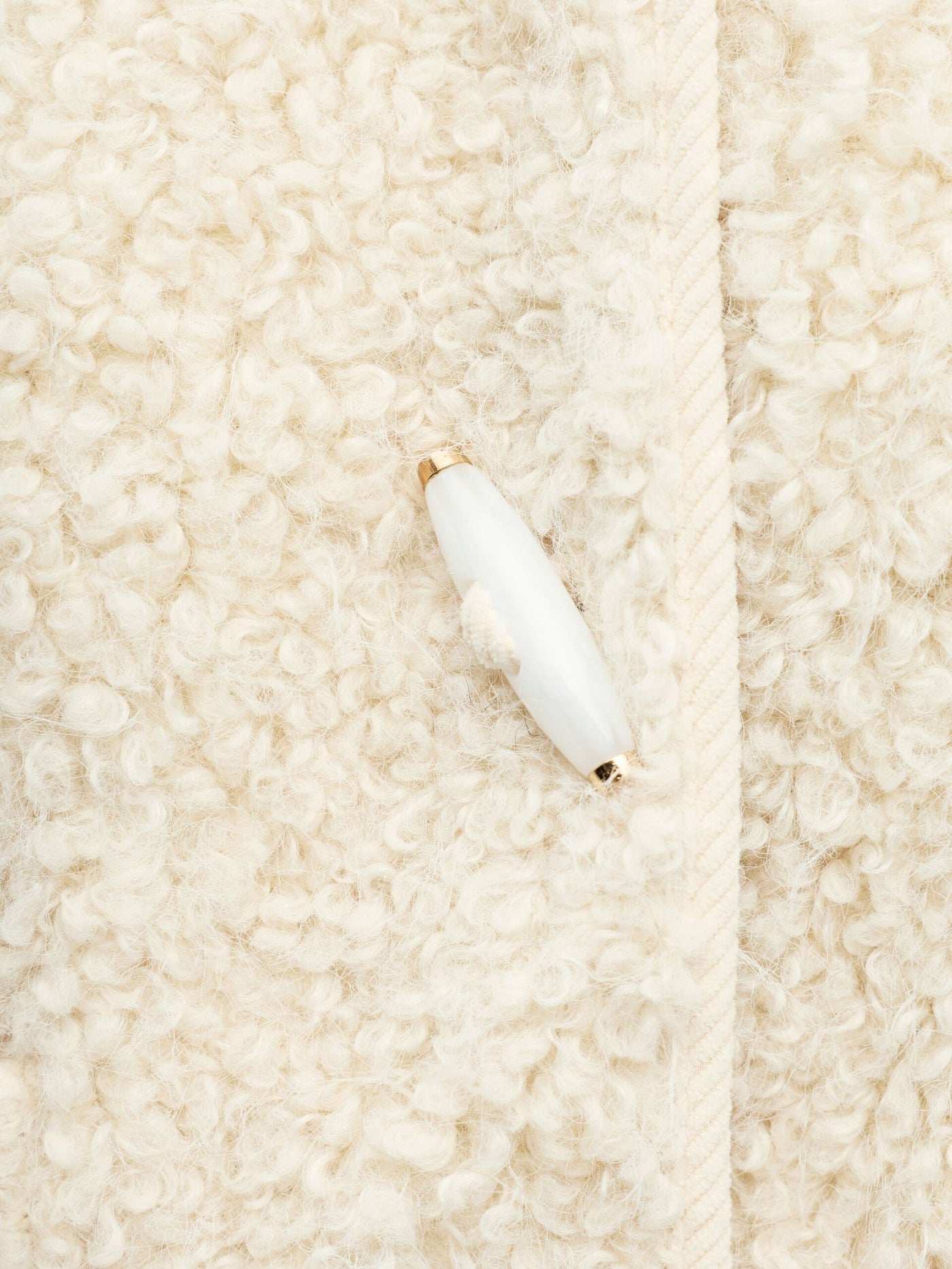 ObjIduna Jacket White Sand