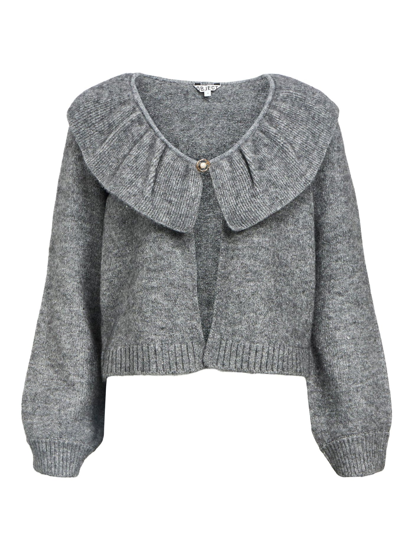 ObjDenisi Cardigan Medium Grey