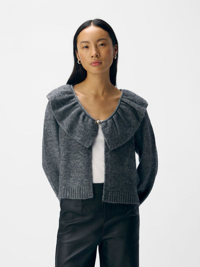 ObjDenisi Cardigan Medium Grey