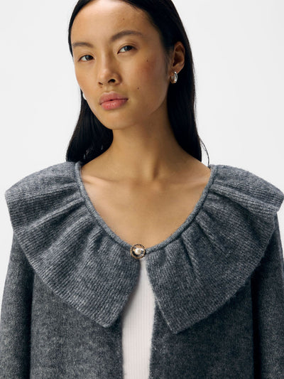 ObjDenisi Cardigan Medium Grey