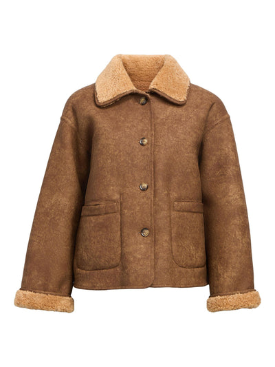 ObjSharri Reversible Jacket Tannin