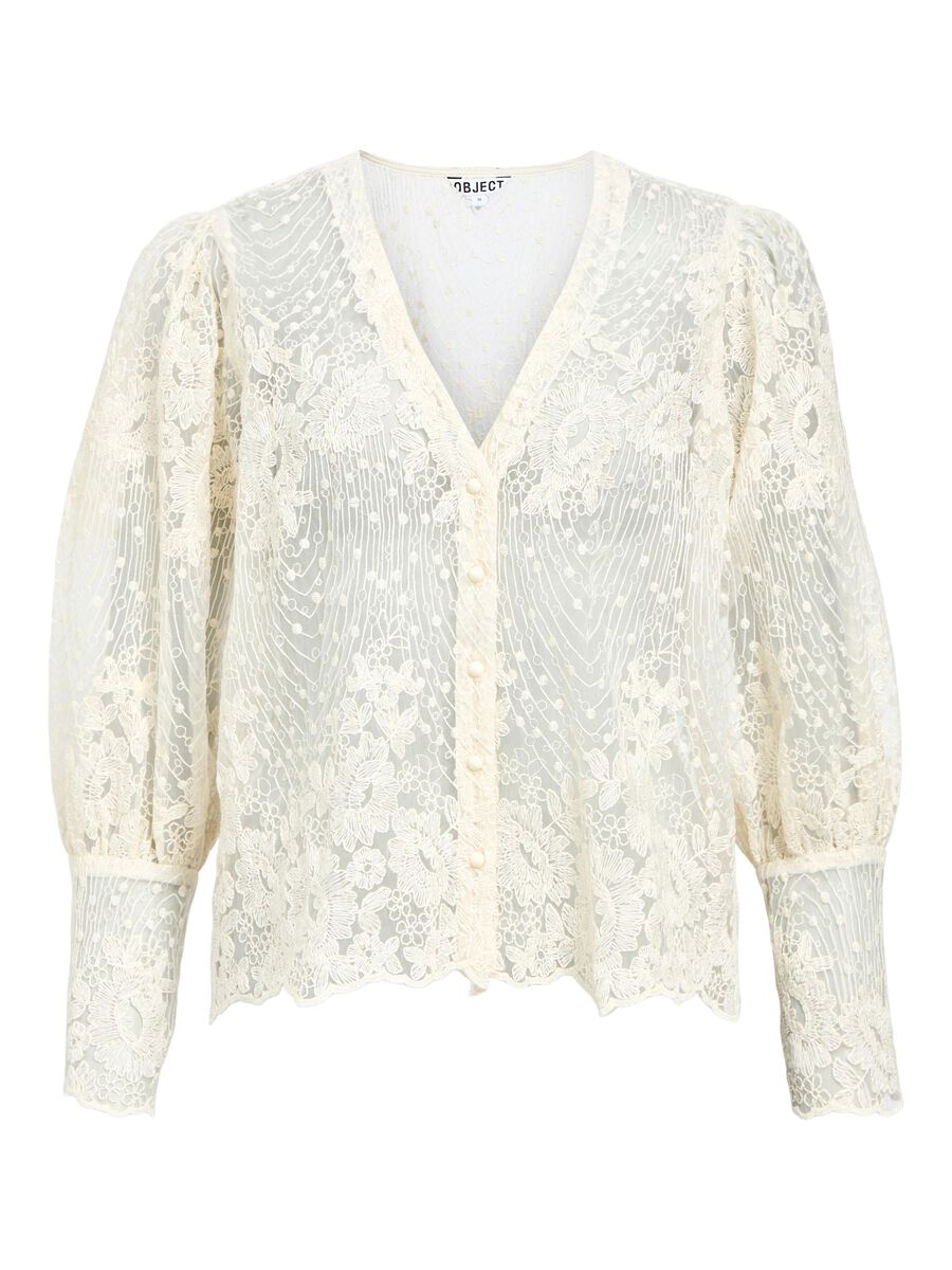 ObjSiga Shirt White Sand