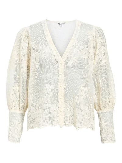 ObjSiga Shirt White Sand