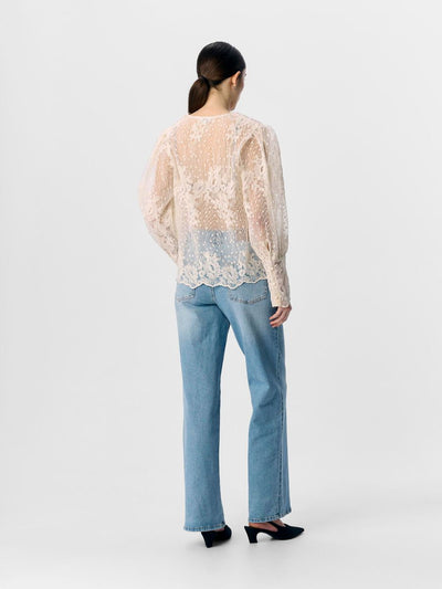 ObjSiga Shirt White Sand