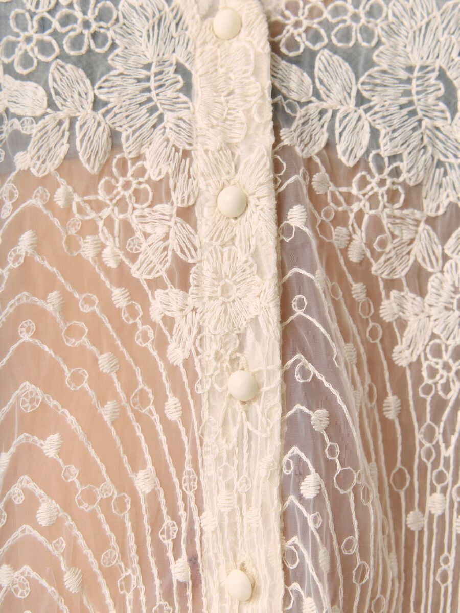 ObjSiga Shirt White Sand
