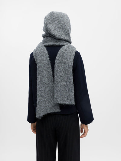 ObjMilu Scarf Balaclava Medium Grey