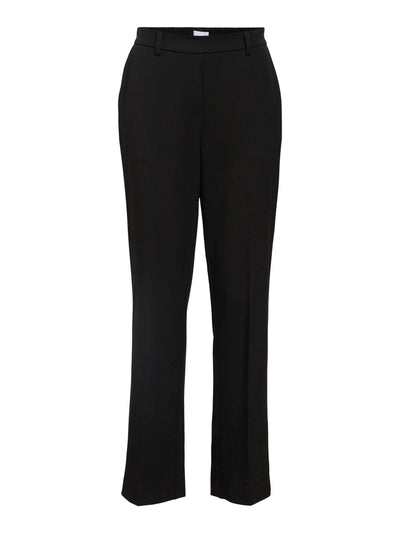 ObjLisa Straight Trousers Black