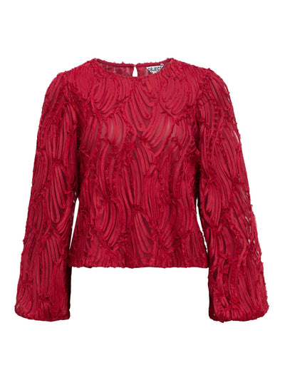 ObjLucie Top Karanda Red