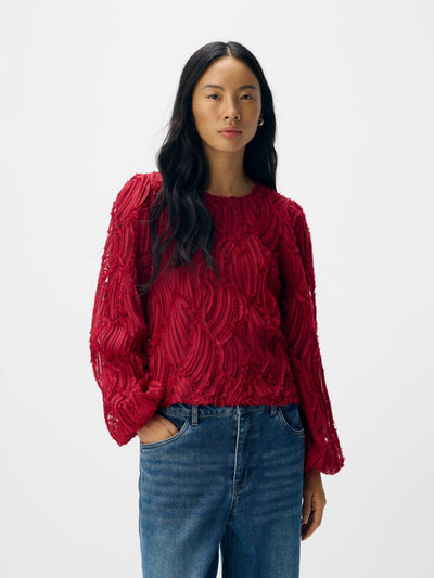 ObjLucie Top Karanda Red