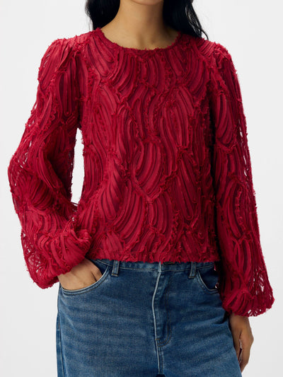 ObjLucie Top Karanda Red
