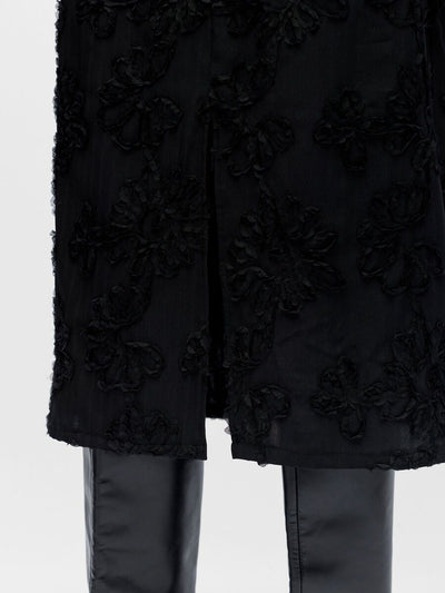 ObjLula Midi Skirt Black