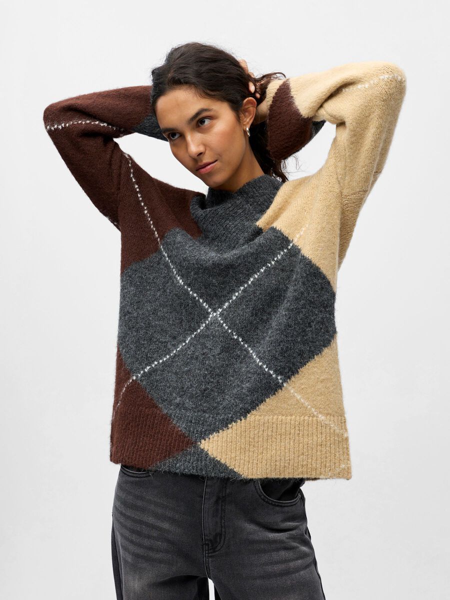 ObjZena LS Dark Grey/Tannin