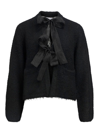 ObjSaggia Bow Cardigan Black