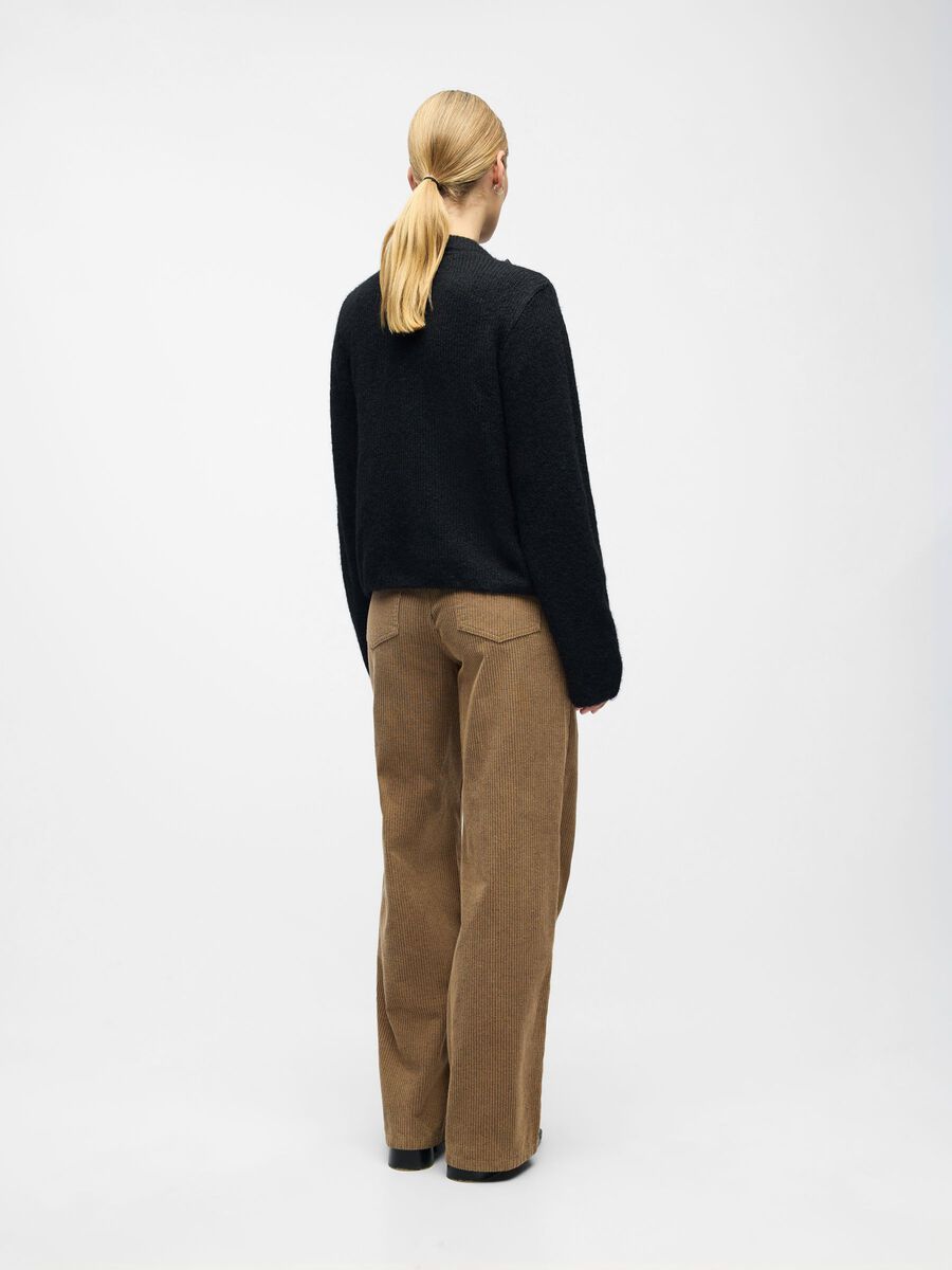 ObjSaggia Bow Cardigan Black