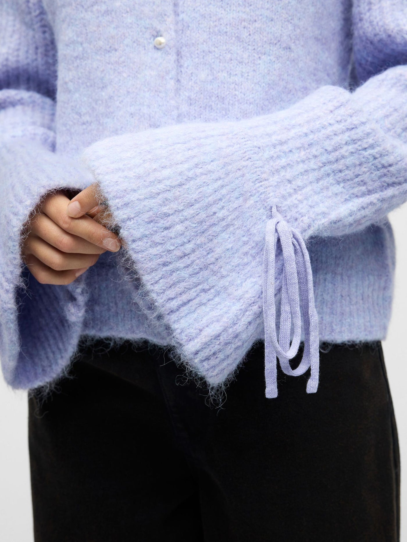 ObjSalika Cardigan Baby Lavender