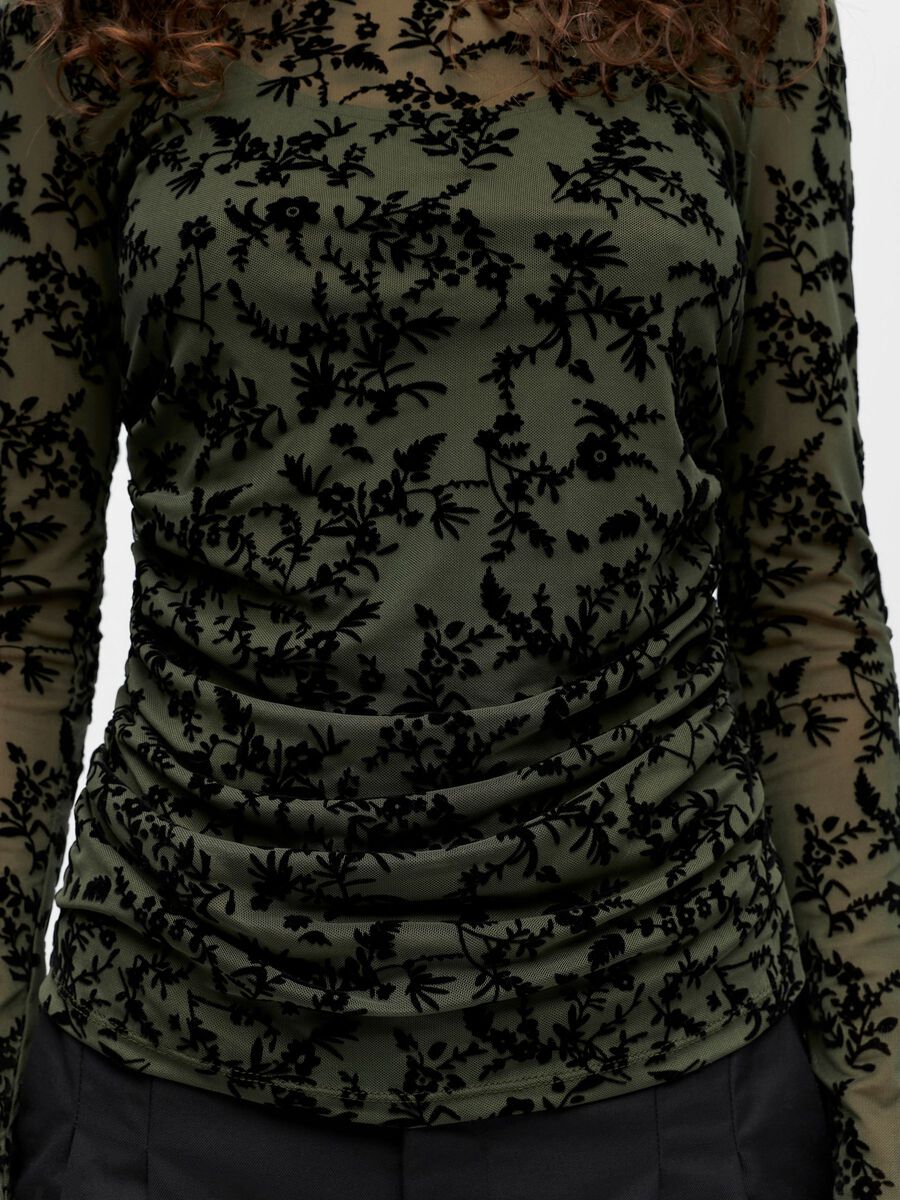 ObjAdeline Slim Top Bambaba